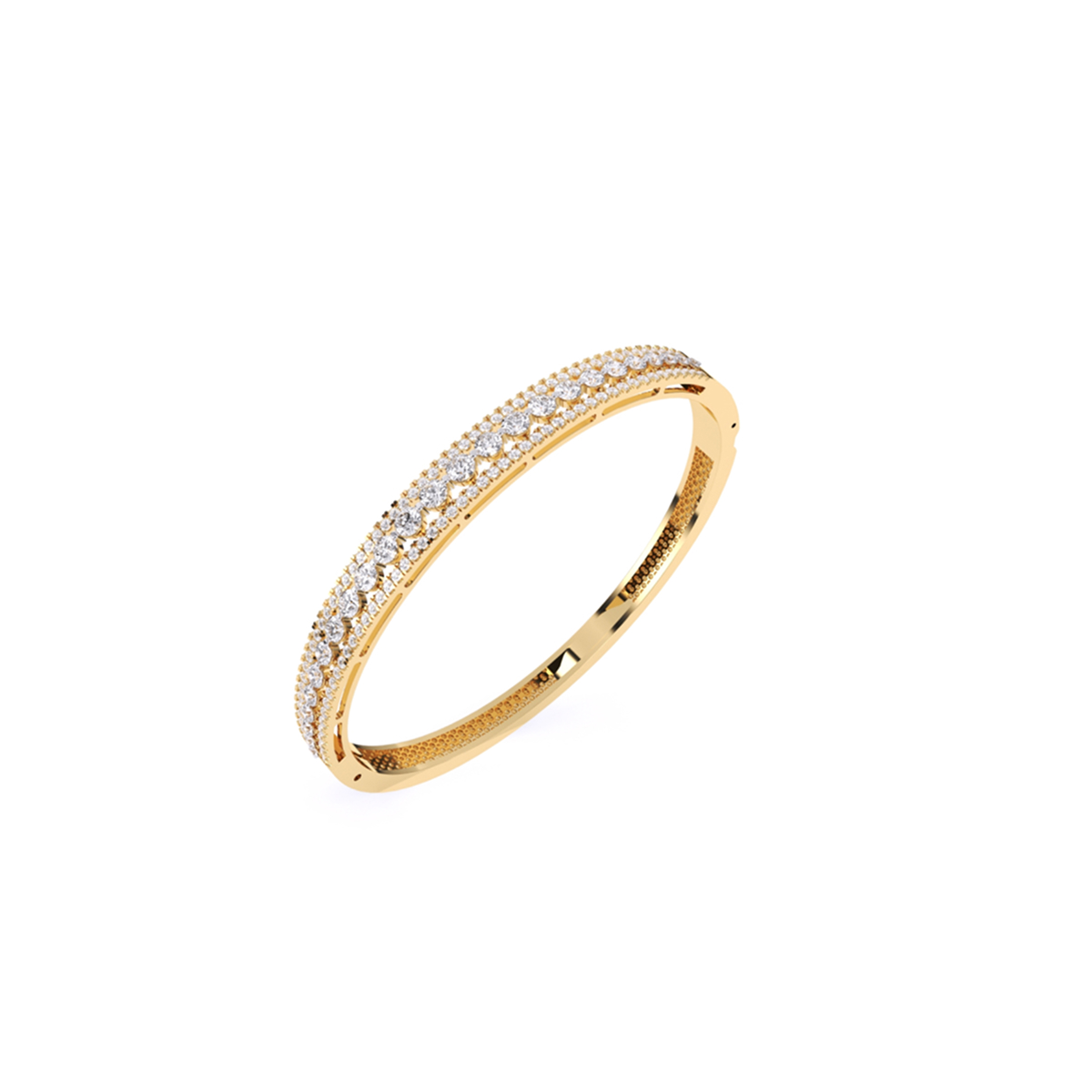 Impressive Round Diamond Bracelet For Women